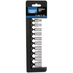 Draper Expert Metric Socket Set, 1/4" Sq. Dr. (10 Piece)