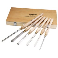 HSS Woodturning Chisel Set (6 Piece)