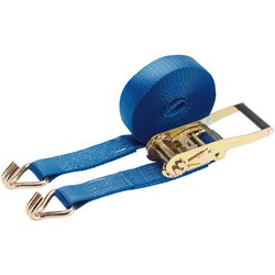 Ratchet Tie Down Strap, 8m x 50mm, 2500kg