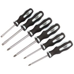 Draper Expert 'Pound Thru' Soft Grip Screwdriver Set (6 Piece)