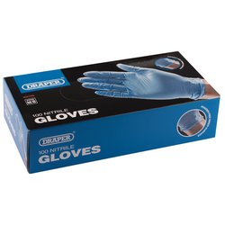 Medium Nitrile Gloves (Box of 100)