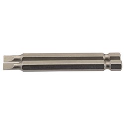 Plain Slot Insert Bit, 4.5mm, 1/4" Hex, 75mm Long (Pack of 2)