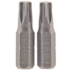 Draper TX-STAR® Insert Bit, 1/4" Hex, 25mm Long, T30 (Pack of 2)