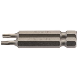 Draper TX-STAR® Insert Bit, 1/4" Hex, 50mm Long, T10 (Pack of 2)