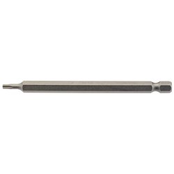 Draper TX-STAR® Insert Bit, 1/4" Hex, 100mm Long, T10 (Pack of 1)