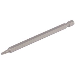 Draper TX-STAR® Insert Bit, 1/4" Hex, 100mm Long, T15 (Pack of 1)