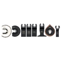 Oscillating Multi-Tool Blade Set Including Ceramics (8 Piece)