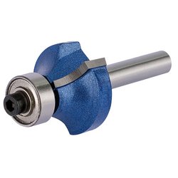 TCT Router Bit, 1/4" Rounding, 25 x 7mm Radius