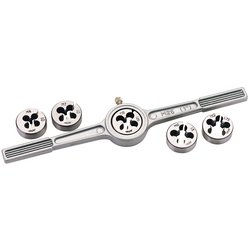 Circular Metric Die and Holder Set (6 Piece)