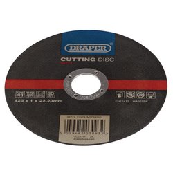 Metal Cutting Disc, 125 x 1 x 22.23mm
