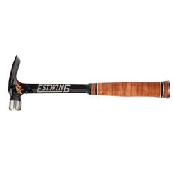 Estwing E15SR Ultra Series Smooth Face Framing Hammer with Leather Grip, 15oz/425g, 14"