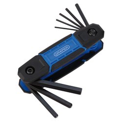 Folding Hex Key Set (8 Piece)